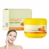 Hppsctink Crème pour le visage au curcuma, 50g Crème hydratante pour le visage au curcuma, Hydratation et soin en douceur, Cr