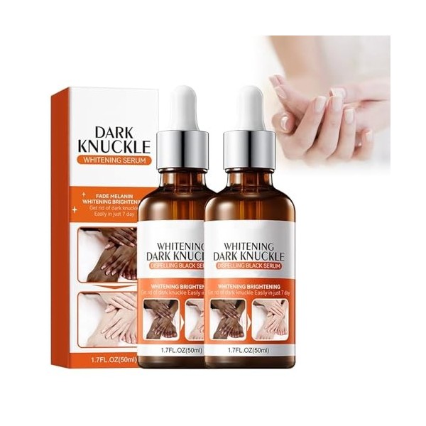 2PC Essence Blanchissante, Underarm Whitening Essence, Essence Blanchissante, Skin Lightening Essence, Efficace pour les Aiss