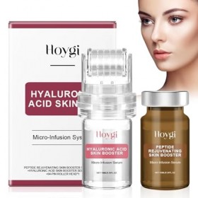 Sérum anti-âge pour le visage avec ensemble de sérums à lacide hyaluronique, sérum pour le visage pour une peau lisse pour t