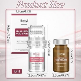 Sérum anti-âge pour le visage avec ensemble de sérums à lacide hyaluronique, sérum pour le visage pour une peau lisse pour t