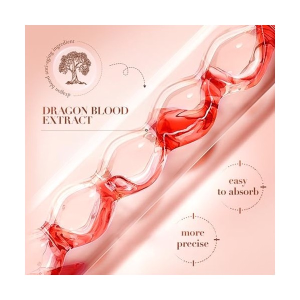 Sérum Et Crème Anti-âge Au Sang De Dragon – Traitement Intensif Pour Réduire Les Rides, Raffermir Et Repulper La Peau, Hydrat