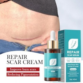 Sérum de réparation de cicatrices, essence de réparation, essence naturelle de cicatrice, soin de la peau doux, traitement de