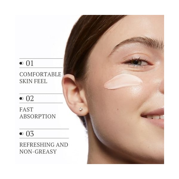 Hinapan Crème Hydratante Visage à lExtrait de Papaye 80g, Soin Éclat Quotidien, Améliore le Teint Terne, Réduit la Déperditi