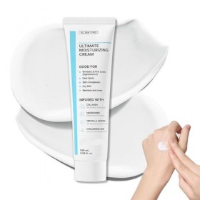 Teegxddy 1 Pièces Centella Crème Crème Hydratante Visage Centella Avec Centella Asiatica, Acide Hyaluronique, Niacinamide et 