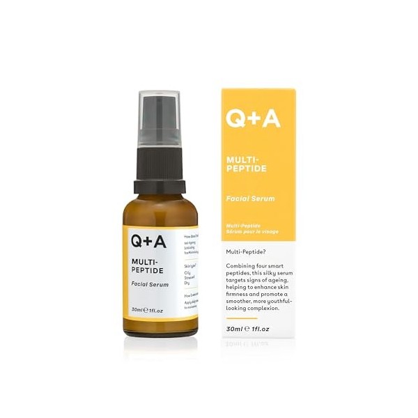 Q+A Azelaic Acid Balancing Serum, Containing Pore Minimising Zinc PCA and Antioxidants for Fresher and Smoother Skin, 30ml Cr...