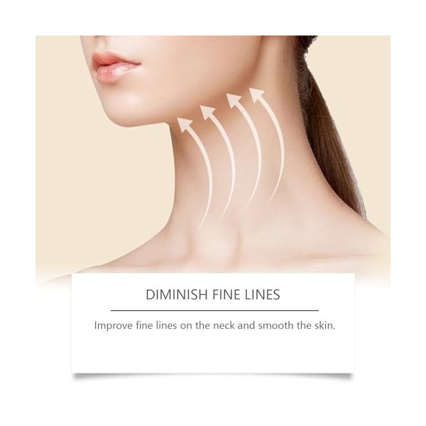 Crème Hydratante Pour Le Cou à Base De Rétinol - 2 Pièces - Enrichie En Acide Hyaluronique Pour Raffermir La Peau, Réduire Le