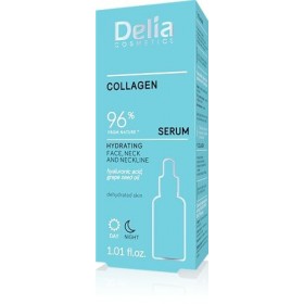 Delia Cosmetics - Sérum collagène - Hydratant, anti-rides, traitement à lacide hyaluronique pour peaux sèches - 96% dingréd C...