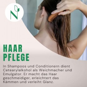 Nakobe Alcool cétéarylique 100 g – Lagent de consistance naturel pour les cosmétiques – Qualité supérieure pour les formulat