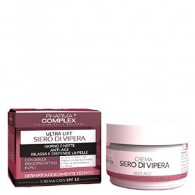 Crème visage femme sérum Di Vipera Ml 50 Made in Italy Anti-rides Anti-rides Traitement Régénérant Hydratant Jour Nuit Cosmét