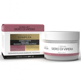 Crème visage femme sérum Di Vipera Ml 50 Made in Italy Anti-rides Anti-rides Traitement Régénérant Hydratant Jour Nuit Cosmét