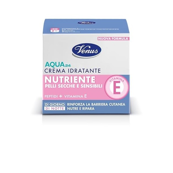 aqua 24 crema idratazione profonda con vitamina e antietà 50 ml,