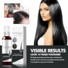 Spray Colorant pour Cheveux Noirs 100ml, Oil for Hair, Laque pour Cheveux Noirs, Teinture Capillaire Rapide, Couvrir les Chev
