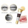 Lip Plumping Oil, Clear Lip Plumping, Transparent Oil, Moisturising, Anti-Wrinkle for Lips, Moisturizing and Durable, Serum