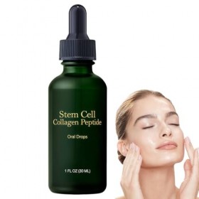 IWIDYA Collagène en gouttes – Formule hydratante pour la peau, peptide liquide, soin visage intense sans effet secondaire