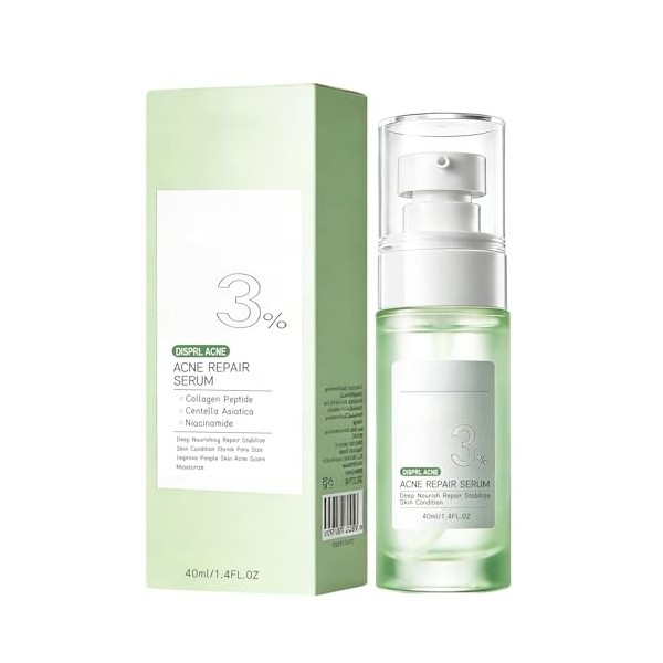 40ml Sérum Visage,Soin Sérum,Soin Visage pour Atténuer les Imperfections,Soin Quotidien Convient à la Plupart des Types de Pe