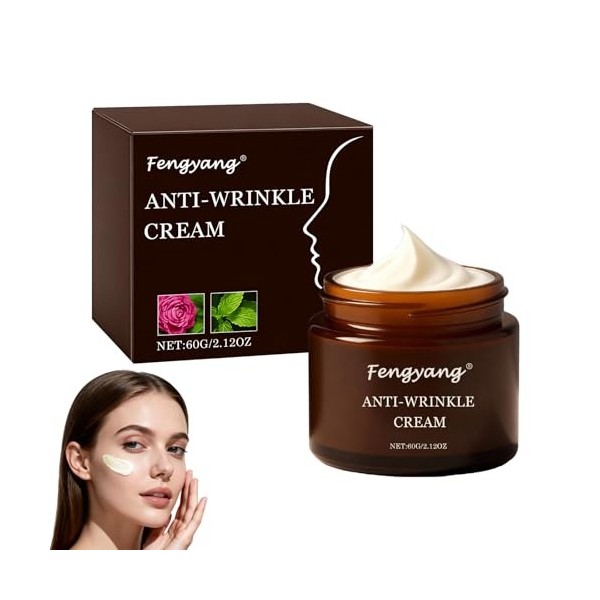Fengyang® Crème Visage Anti-âge Au Rétinol Luxeveria, Restaure lÉlasticité, Hydratant Visage Raffermissant Et Liftant, pour 