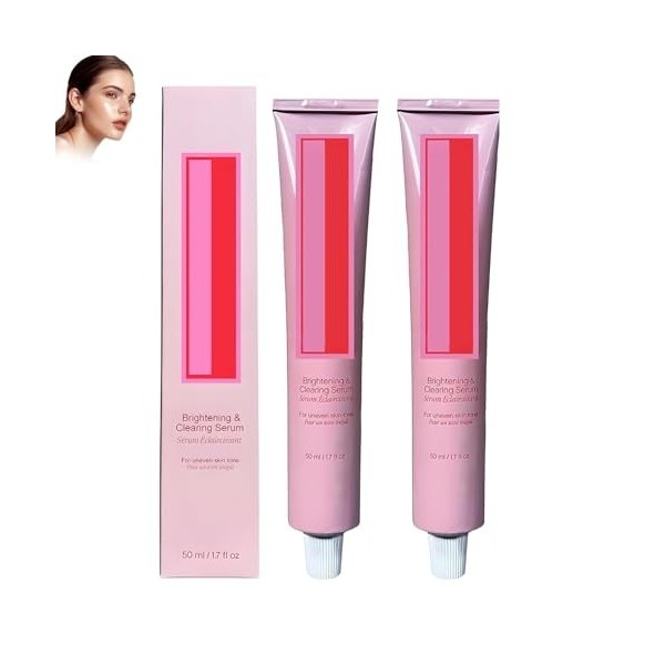 2PC Faded Topicals Cream, Facial Serum, Dark Spot Correcting Glow Sérum,Améliorer Hyperpigmentation,Éclaircir Les Taches Cuta