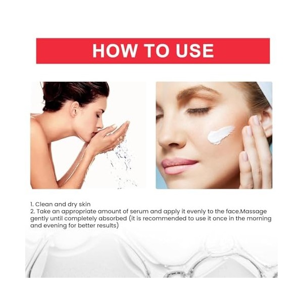 2PC Faded Topicals Cream, Facial Serum, Dark Spot Correcting Glow Sérum,Améliorer Hyperpigmentation,Éclaircir Les Taches Cuta