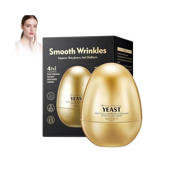 Lot de 2 crèmes au collagène, crème anti-rides au collagène, crème hydratante raffermissante, soin anti-rides pour le visage