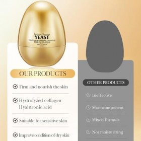 Lot de 2 crèmes au collagène, crème anti-rides au collagène, crème hydratante raffermissante, soin anti-rides pour le visage 