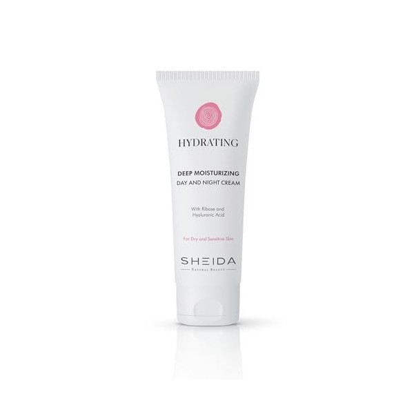 SHEIDA Hydrating Crème hydratante intense pour peaux sèches 75 ml