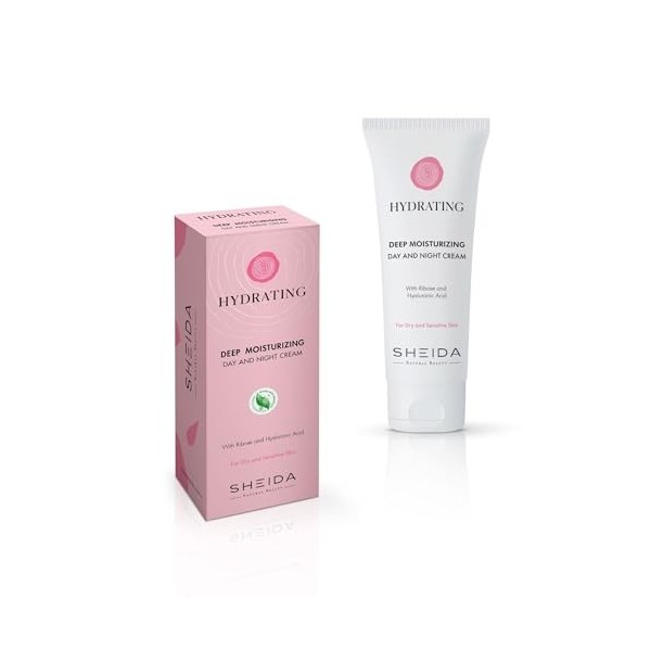 SHEIDA Hydrating Crème hydratante intense pour peaux sèches 75 ml