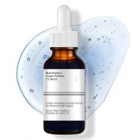 Sérum Multi-Peptides + Peptides de Cuivre 1%, Copper Peptide Serum, Serum Anti Age, Promote Collagenand Elastin Production, É