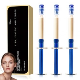 Lotion Anti-Rides au Collagène Micromoléculaire, Creme Anti Rides Femme, Polypeptide Collagen Elastic Essence Cream, Creme Co