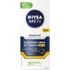 NIVEA Men Crème Hydratante Sensitive pour Visage avec SPF 15, Protection UV, Soin Apaisant pour Peaux Sensibles, 75 ml