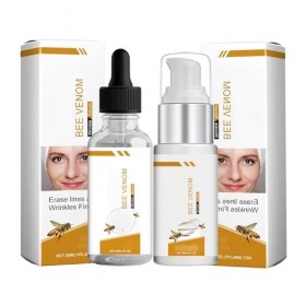 Sérum Raffermissant Au Venin Dabeille 2 Pièces Venin Dabeille Anti-rides Hydratant Peau Ferme Réduire Les Ridules Venin Da