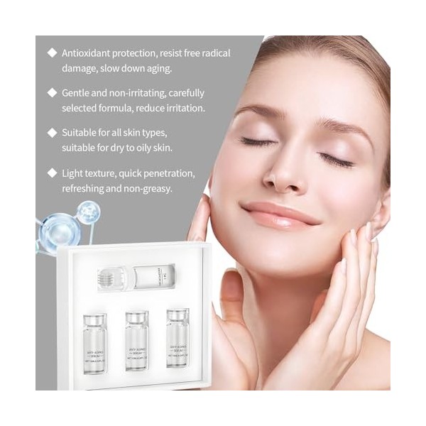 Micro Face Infusion,Microneedling Micro Microneedle Infusion System, Facial Serum, Micro-Infusion System Serum,Moisturizing, 