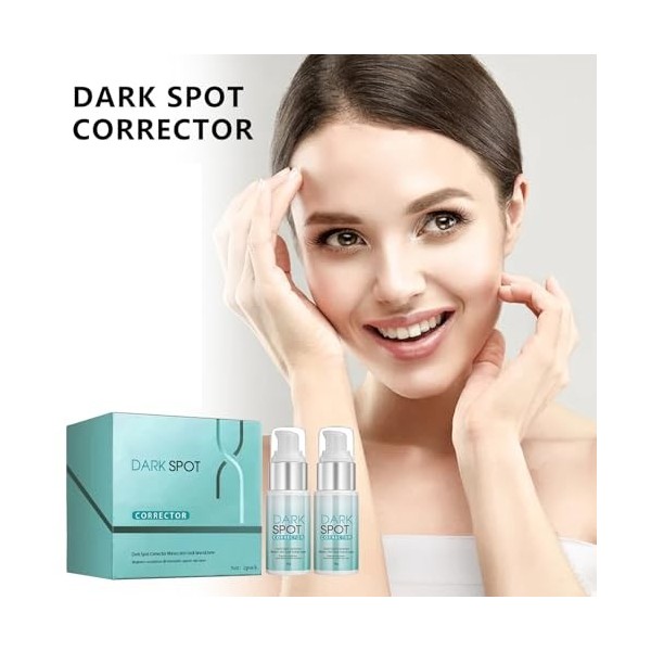 KOAHDE Crème Correctrice Anti-Taches Noires,Sérum Anti Taches Visage Et Corps,30G*2PC,Hydratation Hydratante,Peau éclatante,A