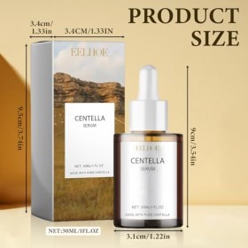 Centella Asiatica Serum, Centella Serum, Facial Visage, Contient de Lextrait de Asiatica, de Lacide Hyaluronique, de La Vit