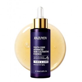 RAZUYEN Peptide Serum Visage, Apparence de la Peau Raffermie Sérum Collagene, Serum Hydratant Visage pour Tous Types de Peau,