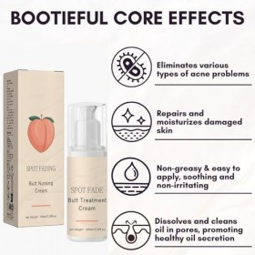Crème Anti-Boutons pour les Fesses,Crème Anti-Acné Fesses,Traitement Efficace les Boutons Fessiers,Lotion de Compensation de 