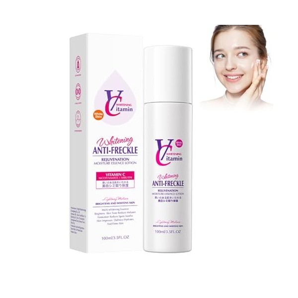 Whitening And Freckle Removing Essence, 100 ml, sérum pur à la niacinamide, détachant pour le visage, sérum correcteur de poi