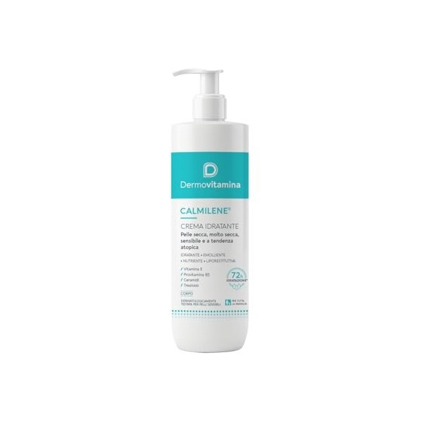 Dermovitamina Calmilene Crème 250ml Peau sèche Crème Jour et Nuit