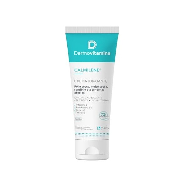 Dermovitamina Calmilene Crème 250ml Peau sèche Crème Jour et Nuit