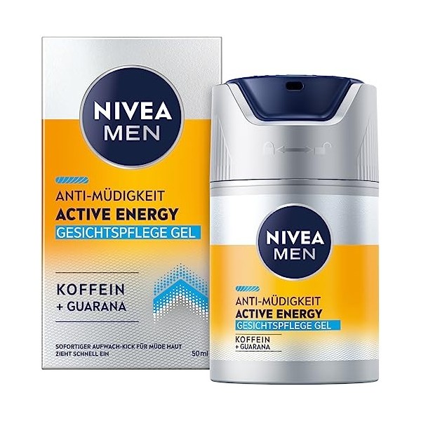 NIVEA MEN Active Energy Crème de soin du visage pour homme - 50 ml