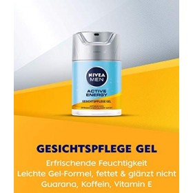 NIVEA MEN Active Energy Crème de soin du visage pour homme - 50 ml