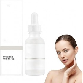 Acide Hyaluronique 2% + B5,Essence Dacide Hyaluronique,Sérum Acide Hyaluronique B5,Sérum à lacide Hyaluronique,pour Hydrata C...