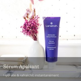 Lansinoh - Sérum Apaisant Grossesse – Hydratation et fraîcheur pour peau sèche et jambes lourdes – Femme enceinte - Menthol, 
