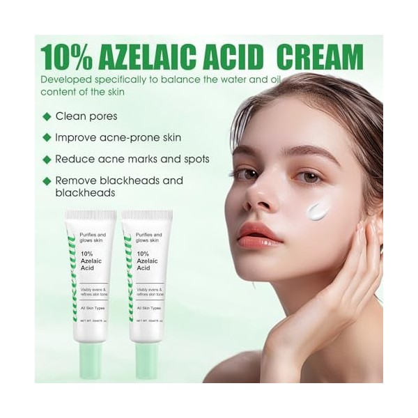 Creme Anti Imperfection Visage, Atténue les Taches Brunes, Éclaircit le Teint, Convient À Tous les Types de Peau