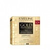 Eveline Cosmetics Gold Peptides Crème raffermissante 50+ avec peptides dor et tri-collagène – Solution de soin anti-âge pour