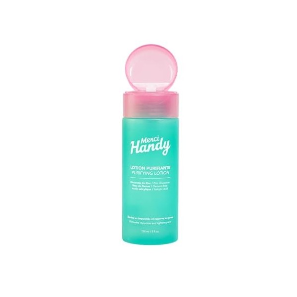 Merci Handy - Lotion Purifiante - 150 ml - Peau Purifiée et Matifiée Crème Jour et Nuit