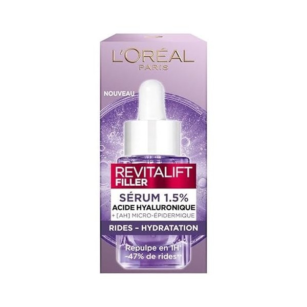 LOréal Paris Revitalift Filler Sérum Anti-rides Acide Hyaluronique 15ML