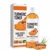Turmeric Toner au Curcuma, Turmeric Serum Visage Anti Tache, Tonique éclaircissant au Curcuma pour la Peau, Sérum Correcteur 