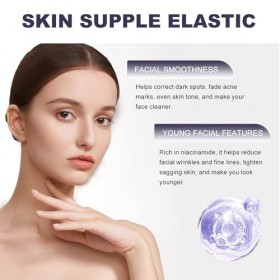 2 Pièces B3 Sérum, Sérum Facial à la Niacinamide, Sérum Raffermissant, Sérum Anti-âge, Sérum Facial, Réduit Efficacement les 