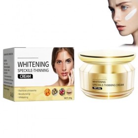 Crème pour le visage pour enlever les taches de rousseur, crème éclaircissante pour le visage et le corps, crème blanchissant