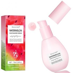 ieron Serums Watermelon Glow Niacinamide Sérum hydratant léger pour le visage et surligneur liquide damorçage